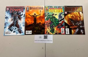 4 Marvel Comics Hellstorm #1 Penance #1 Thunderbolts #1 Defenders #1 69 JW12