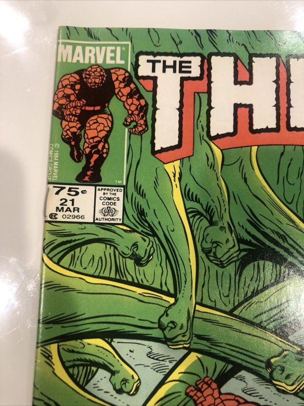 The Thing (1984) # 21 (NM) Canadian Price Variant • CPV • John Byrne • Marvel