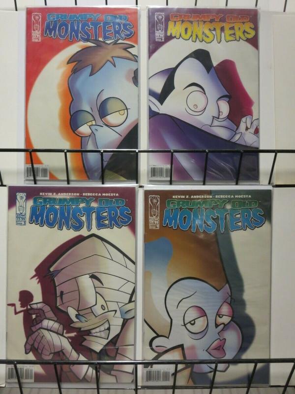 GRUMPY OLD MONSTERS (2003 IDW) 1-4  complete!