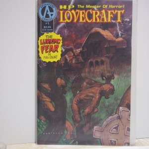 H.P. Lovecraft The Master of HorrorThe Lurking Fear #1 (1991) in Full Color NM