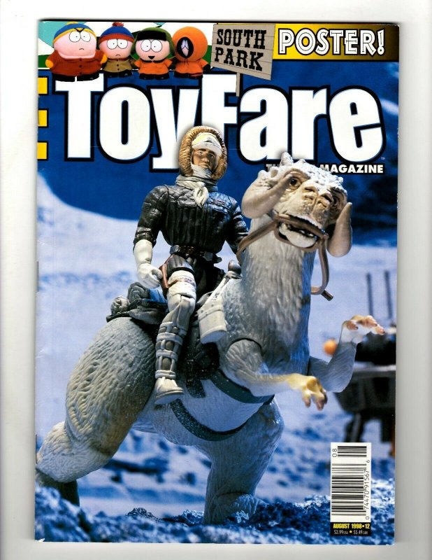 Toyfare Magazine #12 ORIGINAL Vintage 1998 Wizard w/ Star Wars Poster 