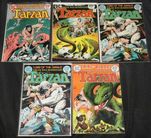 DC Bronze Age TARZAN 44  Mid-High Grade Comic Lot FN-NM many Joe Kubert art