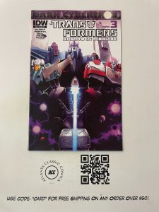 Transformers #23 VF/NM Subscription Variant Cover IDW Comic Book Megatron 3 J226