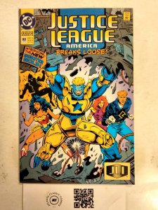 Justice League Europe #80 VF-NM DC Comic Book 13 TJ54
