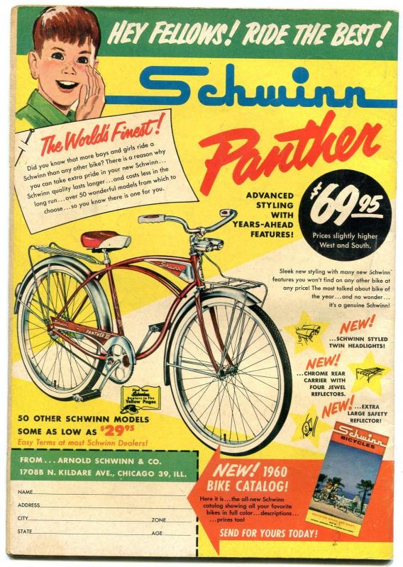 POPEYE #56 1960-DELL COMICS-ROBOT POPEYE!!! SPINACH VG