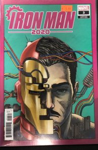 Iron Man 2020 #3 Superlog Cover (2020)