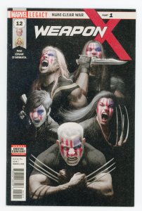 Weapon X #12 (2017 v3) Greg Pak Domino Sabretooth NM