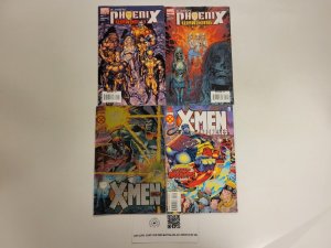 4 Comics #1 2 X-Men Phoenix Warsong #2 X-Men Chronicles #1 X-Men Omega 71 TJ16