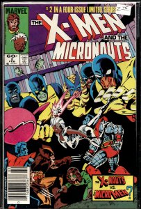The X-Men and The Micronauts #2 Newsstand Edition (1984) Micronauts