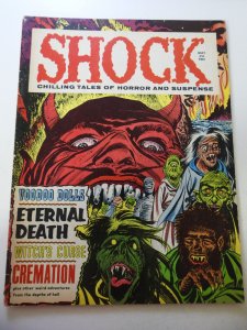 Shock #1 (1969) VG+ Condition small moisture stain, 1/4 spine split