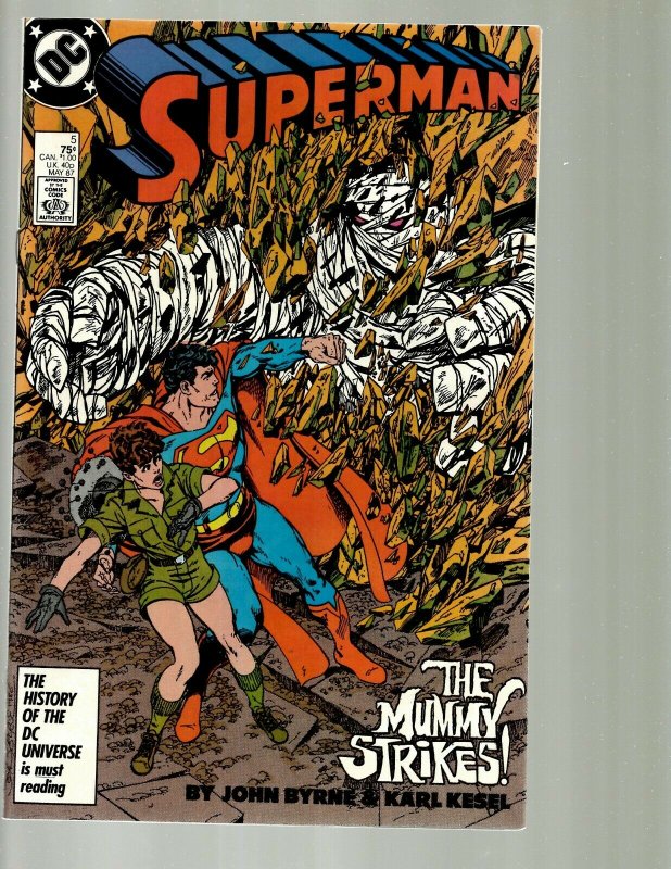 12   DC Superman Comics # 1 2 3 4 5 6 7 8 9 10 11 12 GK45