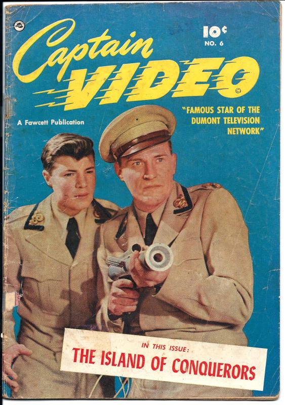 Captain Video #6 - Golden Age - (G+) Dec. 1951