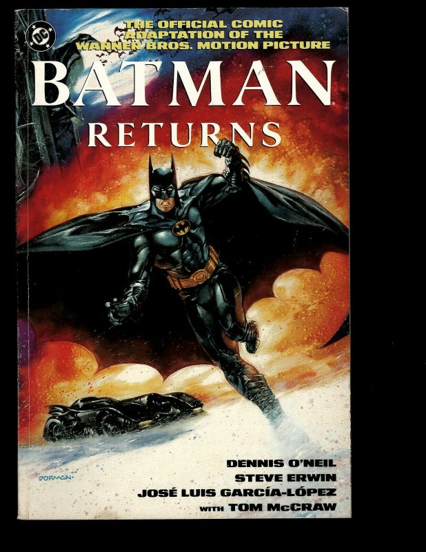 Batman Returns DC Comic Book TPB Graphic Novel Official Movie Adaptation NP13