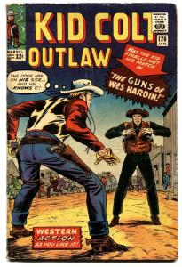 KID COLT OUTLAW #126-comic book 1966-MARVEL-WES HARDIN-