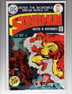 The Sandman #3 (1975) MASTER OF NIGHTMARES! Bronze DC / EC#2