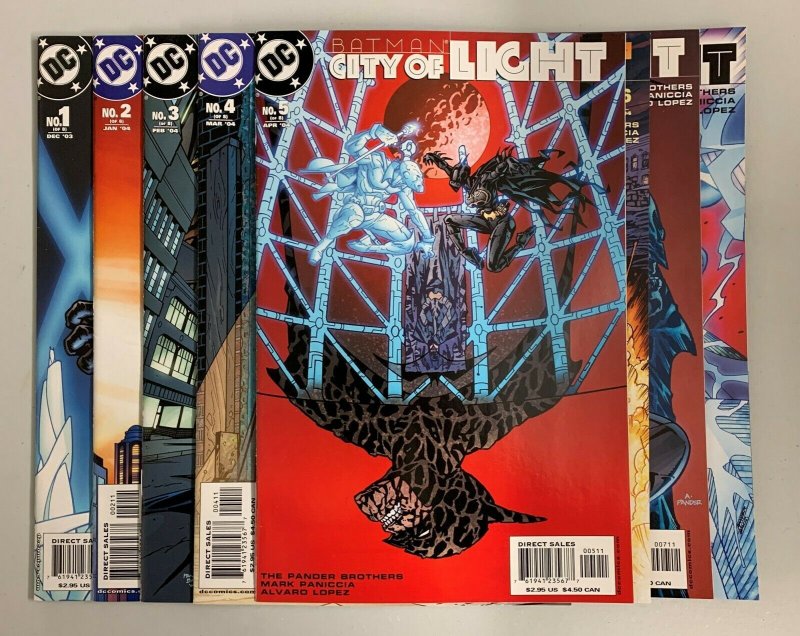 Batman City Of Light #1-8 Set (DC 2003) Pander Brothers Mark Paniccia (8.5+)