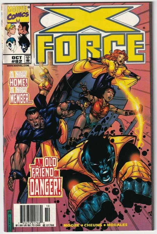 X-Force #82 October 1998 Marvel Comics