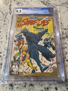 G.I. Joe # 135 CGC Graded 8.5 Marvel Comic Book 1993 Snake Eyes Duke Destro JH37