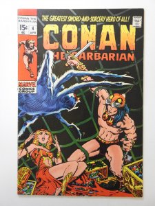 Conan the Barbarian #4 (1971) Beautiful VF Condition!