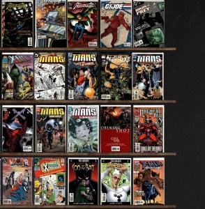 Huge Lot 130+ Comics with The Titans, Nightwing, G.I. Joe: Origins & More!