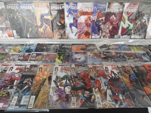 Huge Lot of 200+ Comics W/ All Spiderman! Average VF+ Condition!