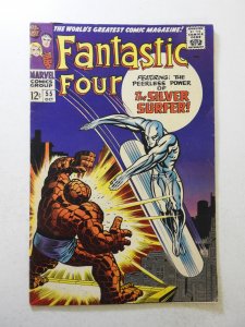 Fantastic Four #55 (1966) VG/FN Condition! moisture stain