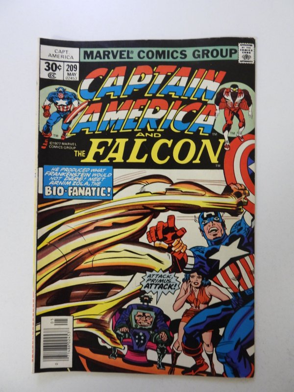 Captain America #209 (1977) FN- condition