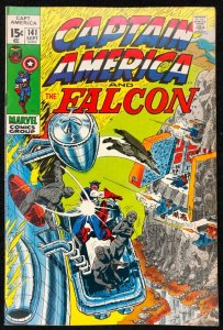 Captain America (1968) #141 FN+ (6.5) co-starring Falcon vs Gargoyle