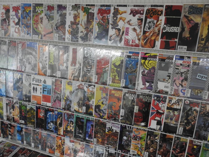 Huge Lot 140+ Comics W/ Dead Enders, Knockout, Crusades+ Avg VF Condition!