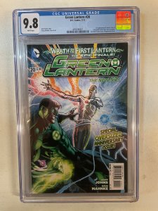CGC 9.8 Green Lantern #20 (2013) 1st App Jessica Cruz