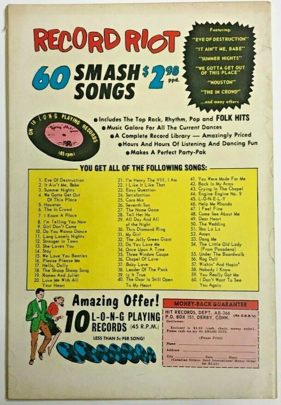 FORBIDDEN WORLDS#134 FN+ 1966 ACG SILVER AGE COMICS