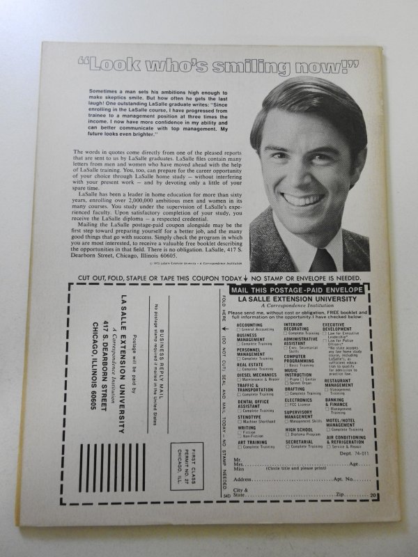 The Deadly Hands of Kung Fu #20 (1976) FN+ Condition!