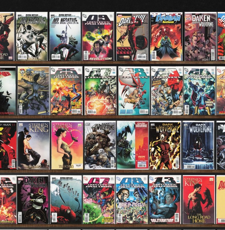 Huge Lot 150+ Comics with Daredevil, Countdown, Daken: Dark Wolverine & More!