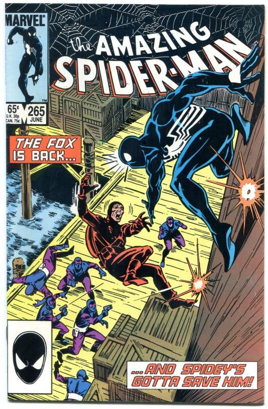 AMAZING SPIDER-MAN #265-1985-MARVEL-- NM-   --first silver sable! hot book