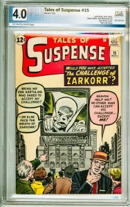 Tales of Suspense #35 (1962) PGX 4.0! OWW Pages!