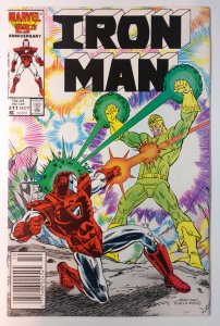 Iron Man #211 (8.0-NS, 1986) 