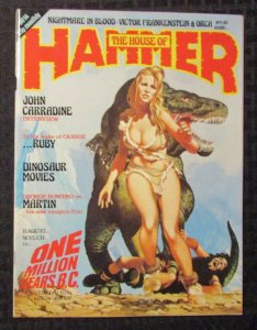 1977 HOUSE OF HAMMER Magazine #14 VF- 7.5 Raquel Welch / Frankenstein / Orca
