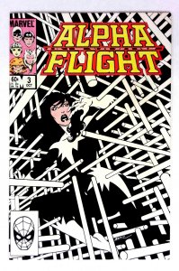 Alpha Flight #3 (1983) VF Northstar Marvel