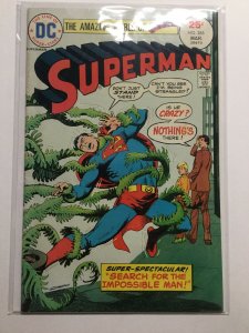 Superman 285 Very Good/Fine Vg/Fn 5.0 Glass Stain Ring Dc Comics