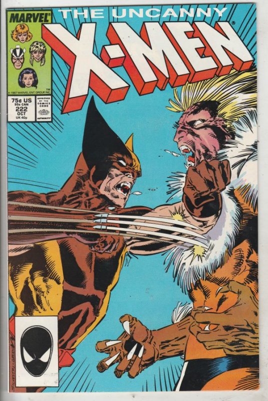 X-Men #222 (Oct-87) NM/NM- High-Grade X-Men