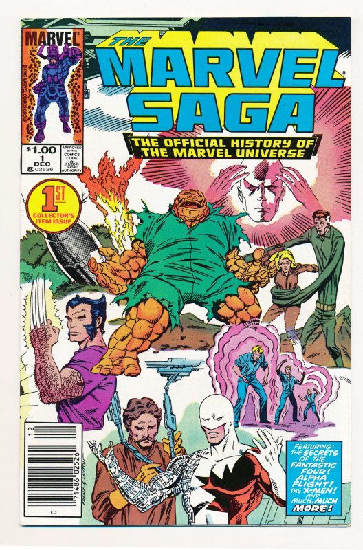 Marvel Saga (1985) #1 NM