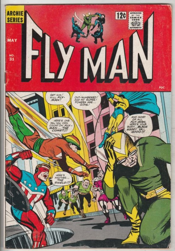 Fly Man #31 (May-65) FN/VF Mid-High-Grade The Fly, Fly-Girl