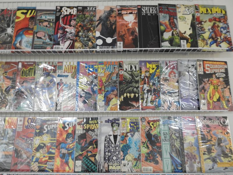 Huge Lot 120 Comics W/ Spider-Man,  Sabretooth, New Mutants+ Avg VF Condition!