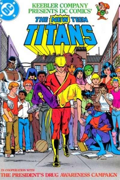 New Teen Titans (1983 series) President's Drug Awareness Campaign #1, VF...