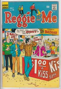 Reggie and Me #36 (Jul-69) VF High-Grade Archie, Betty, Veronica, Reggie, Jug...