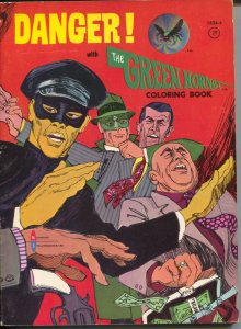 Danger With Green Hornet Coloring Book #1824-4 1966-Van Williams-Bruce Lee-FN-