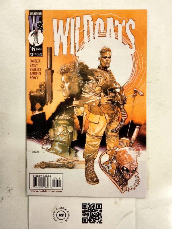 Wildcats #6 NM- Wildstorm Comics comic book 5 JW69