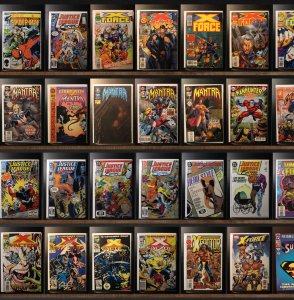 Huge Lot 140+ Comics with Superman, Justice League Europe, X-Factor & More!