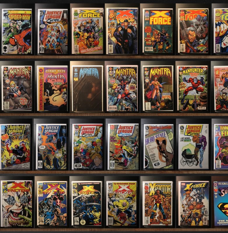 Huge Lot 140+ Comics with Superman, Justice League Europe, X-Factor & More!