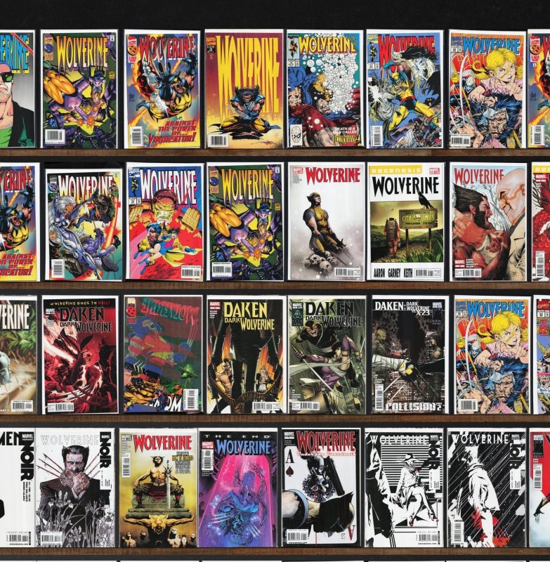 Huge Lot 150+ Comics with Wolverine, Spider-Man, Daken: Dark Wolverine & More!